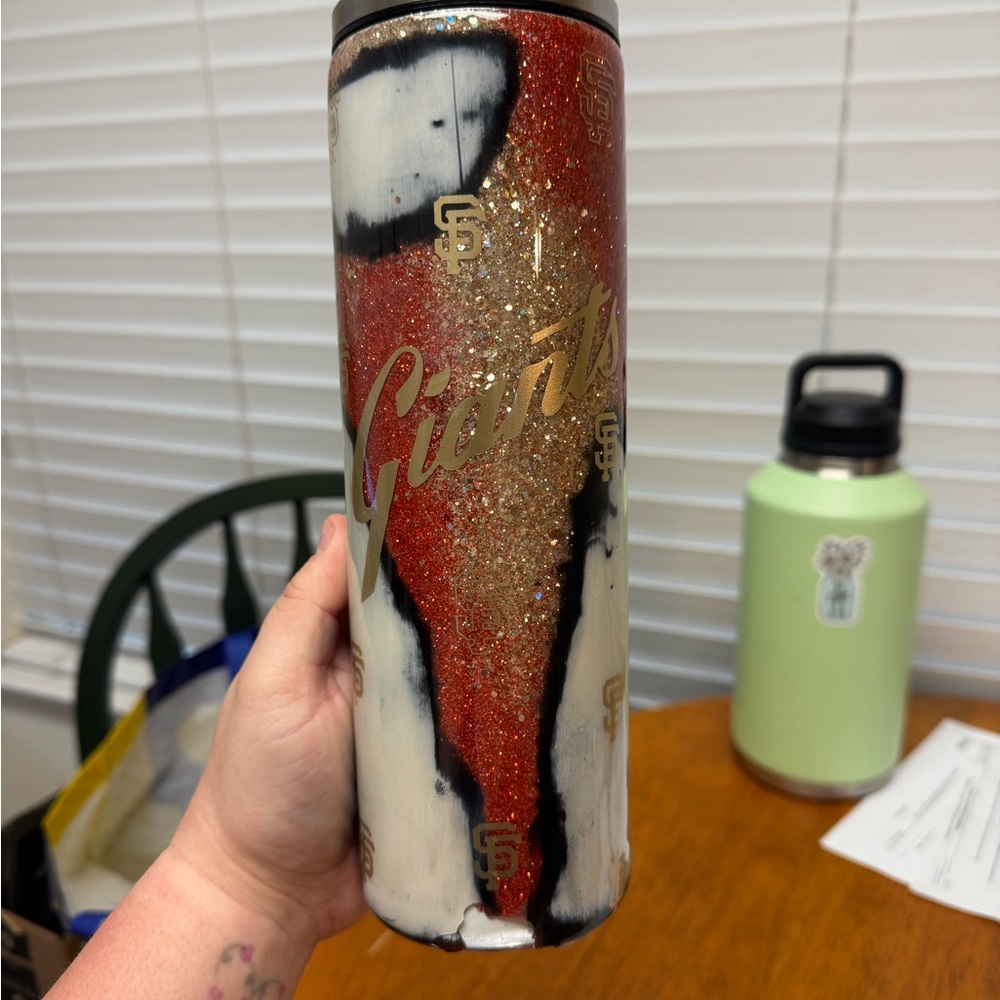 San Francisco Giants Glitter Tumbler